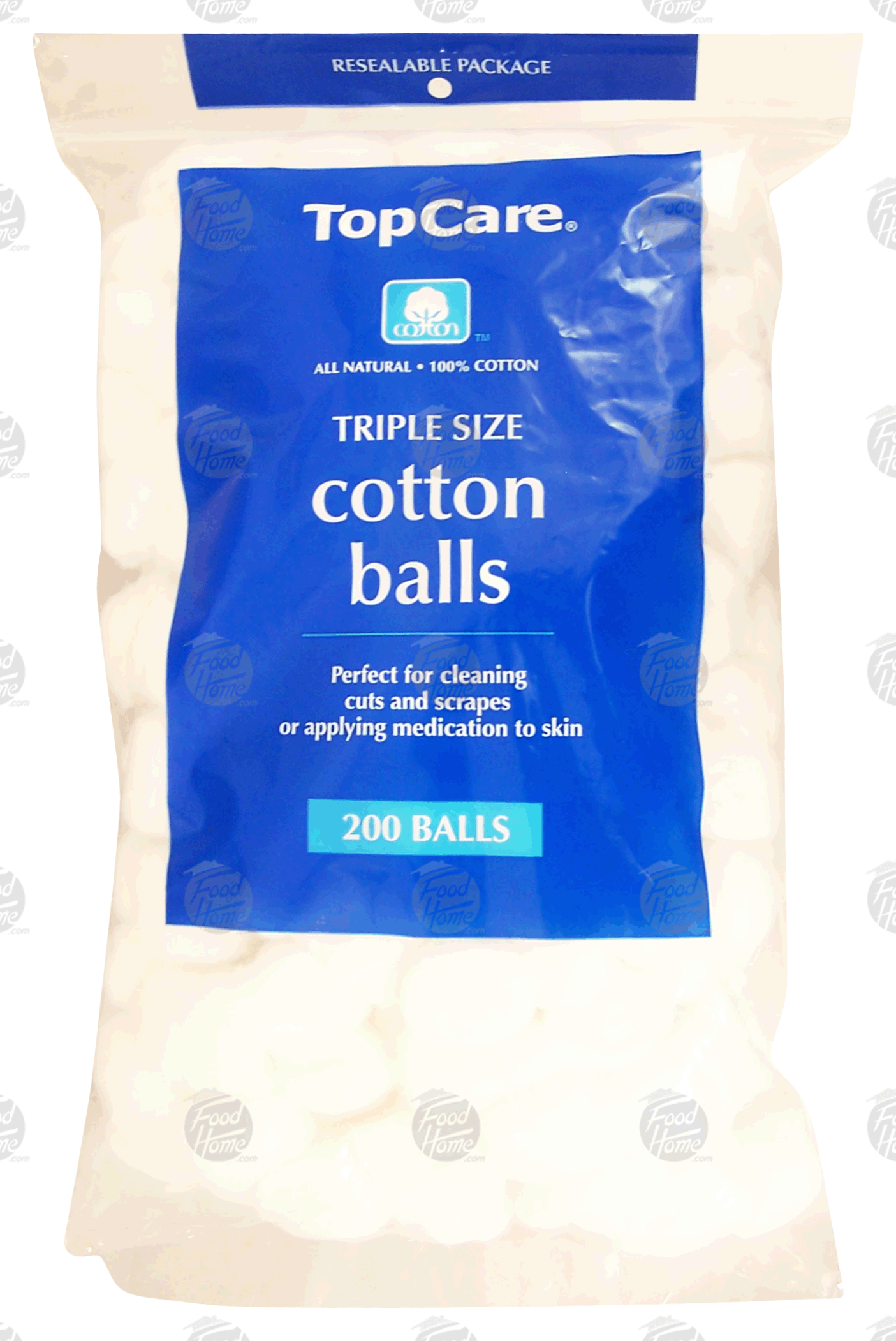 Top Care  triple size cotton balls Full-Size Picture